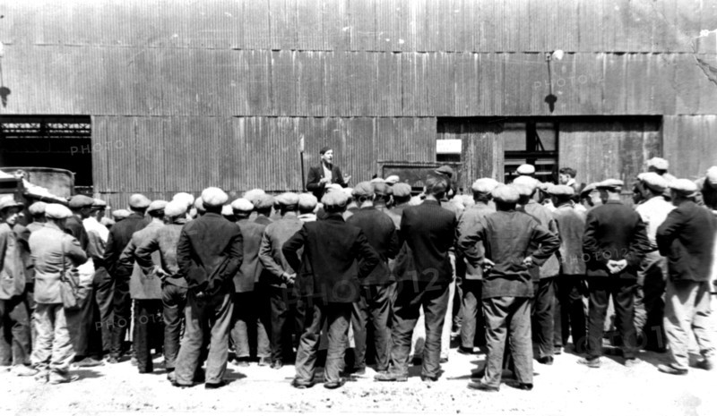 Strike in the Renault factory in 1936
