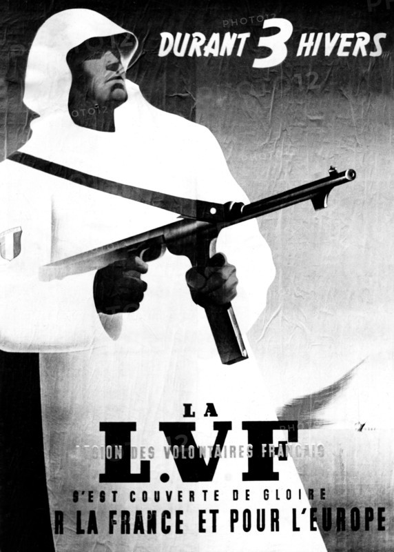 Propaganda poster for the French Volunteer Legion
