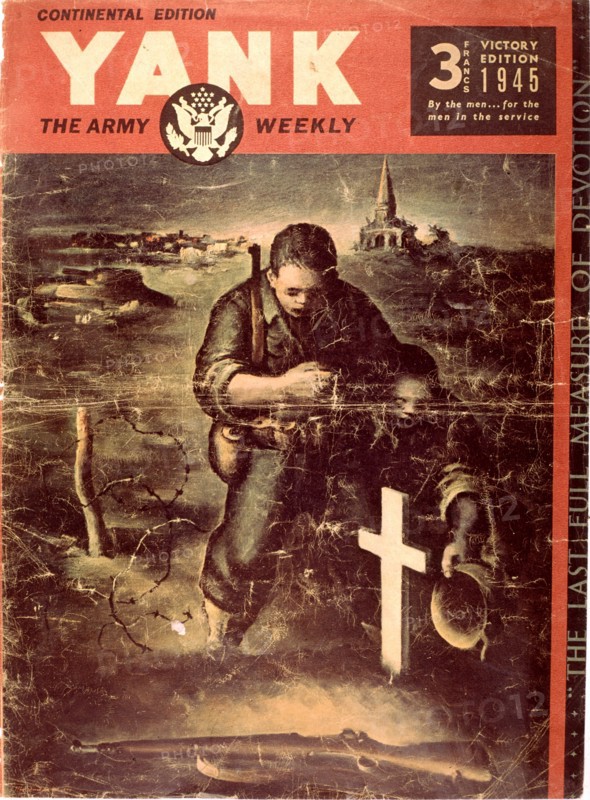 Couverture du journal "Yank" (1945)