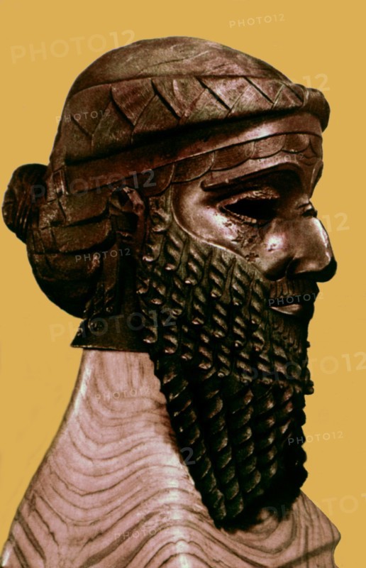 Bronze head