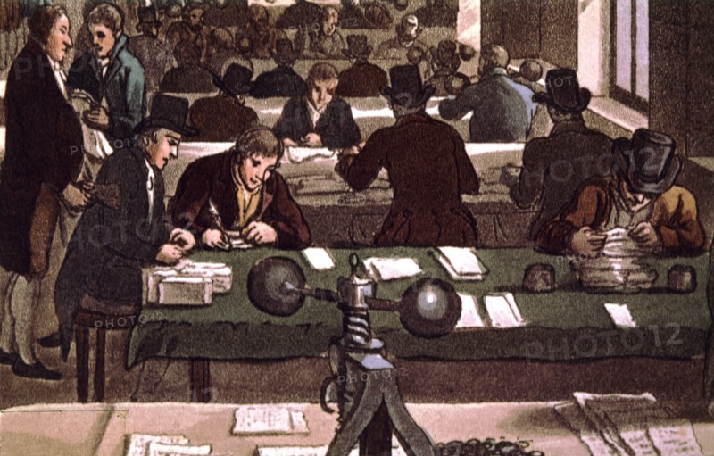 Londres, Une banque (1810)