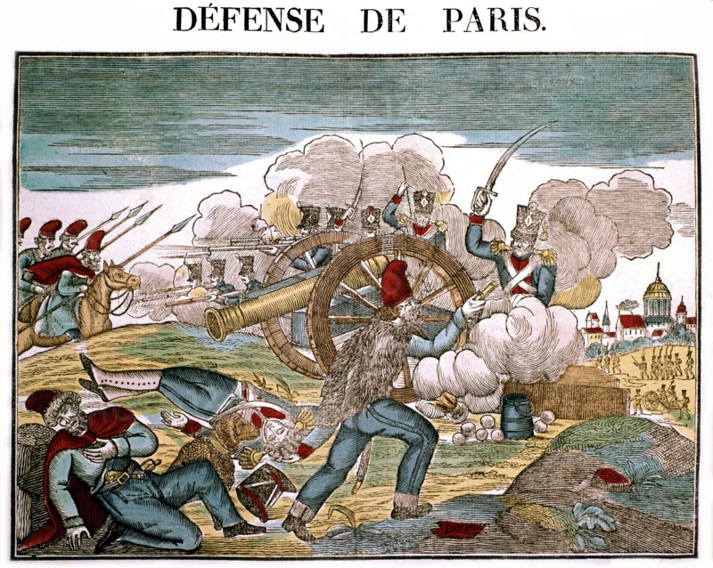 Image d'Epinal, La défense de Paris