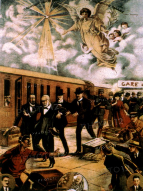 Paris, Attentat contre Venizelos à la gare de Lyon, 1920