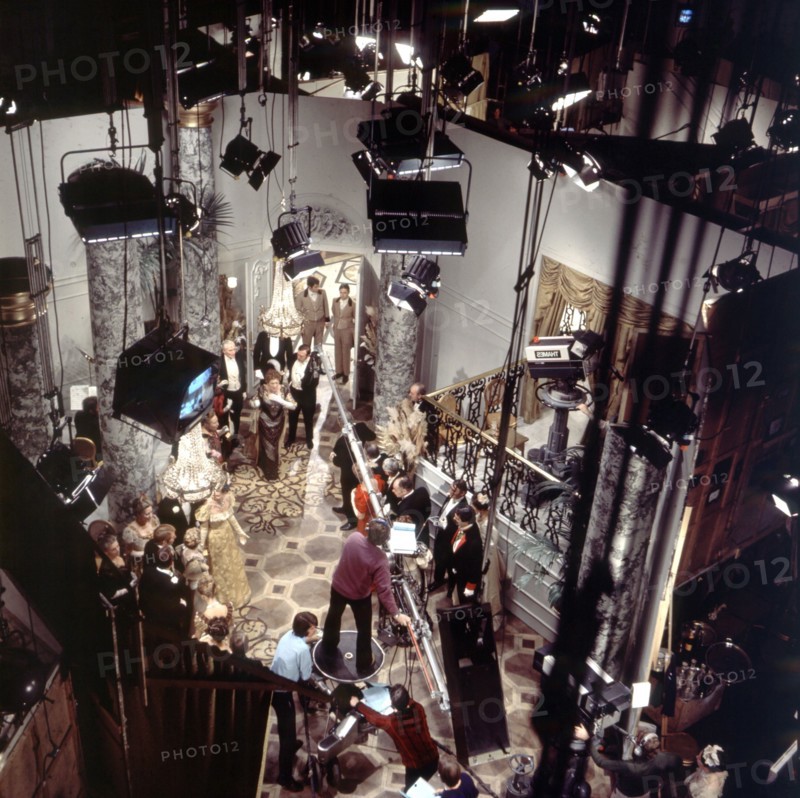 Tournage T.V., Photo d'ensemble du plateau