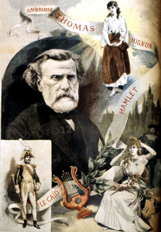 Tribute to French musician Ambroise Thomas