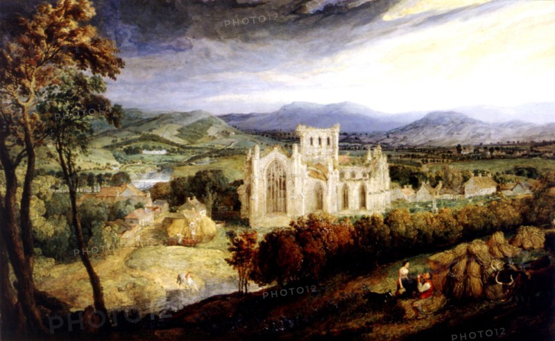 Ward, L'abbaye de Melrose