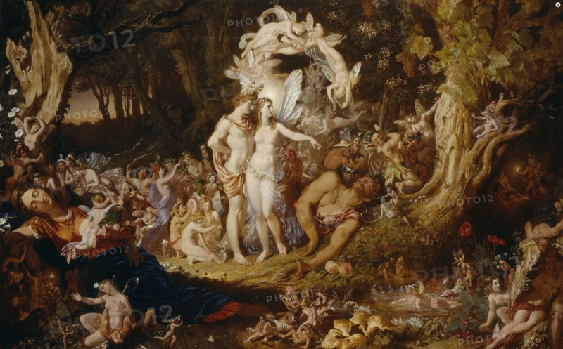 Paton, La réconciliation d'Obéron et de Titania