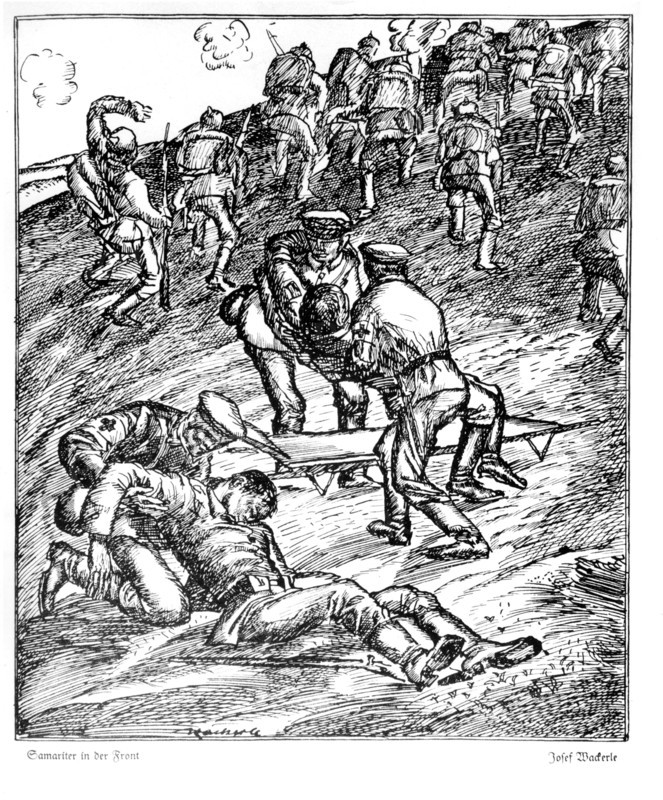 Wackerle, Nurses on the front