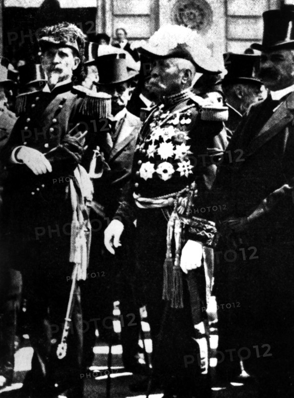 General Porfirio Diaz during an official ceremony
