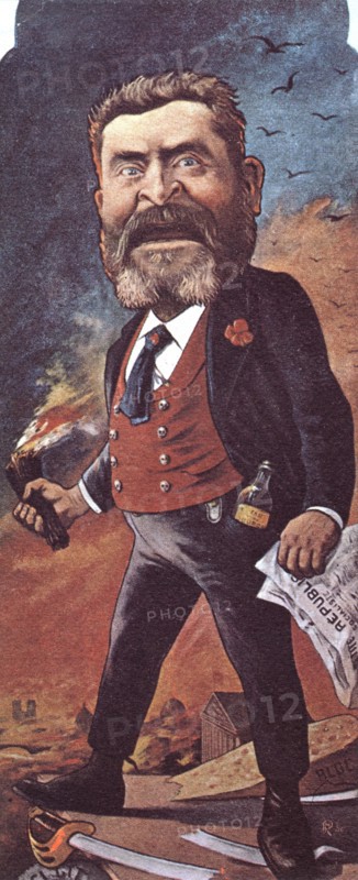 Sirat, Caricature de Jean Jaurès