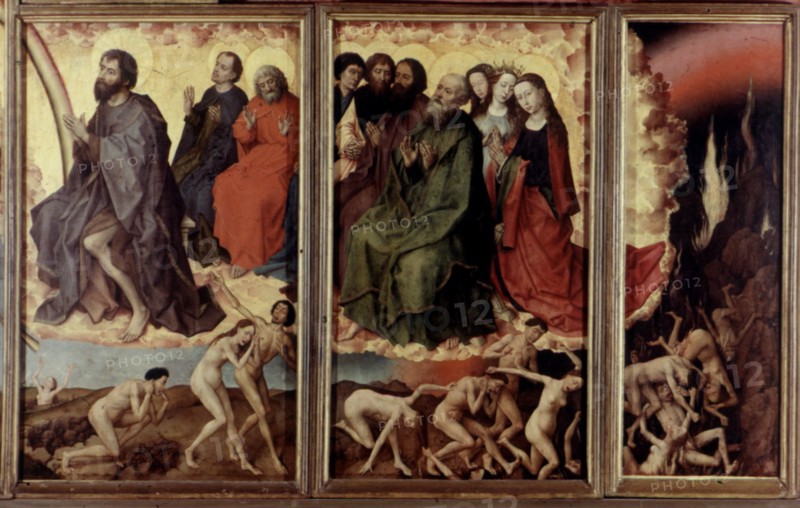 Van der Weyden, Le Jugement dernier (détail)