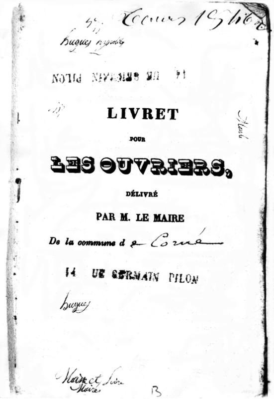 Leaflet for workers, 1844