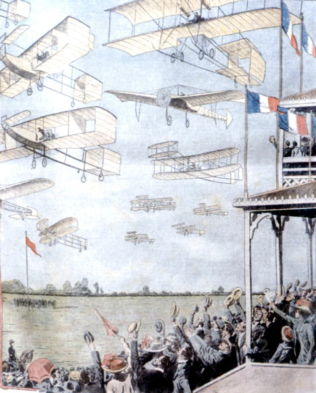 La grande semaine de l'aviation en France