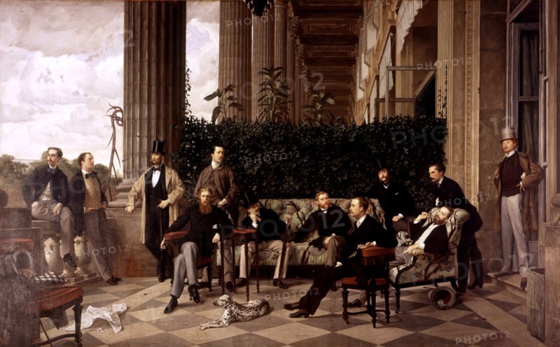 Tissot, Le cercle de la rue Royale