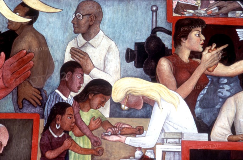 Rivera, Fresco of the ministry of Social Security