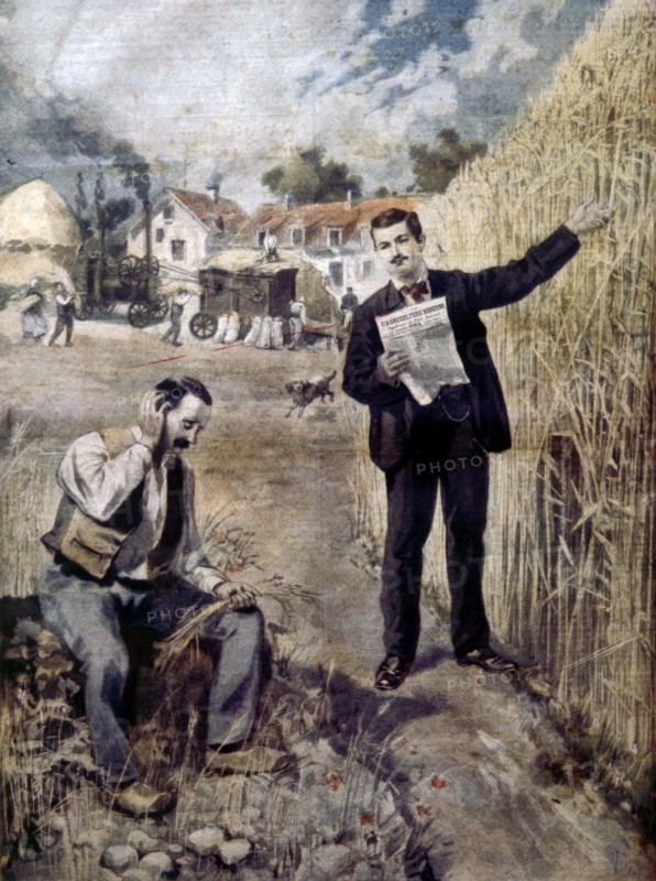 Publicité pour le journal "L'agriculture moderne".