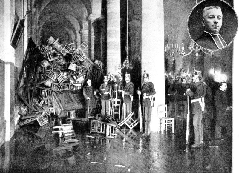 Troubles à Sainte-Clotilde, 1906