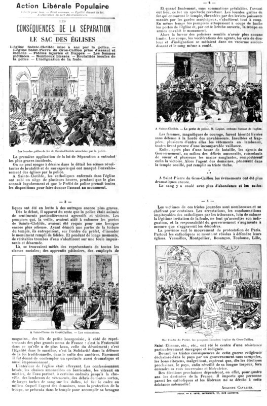 Plundering of French churches