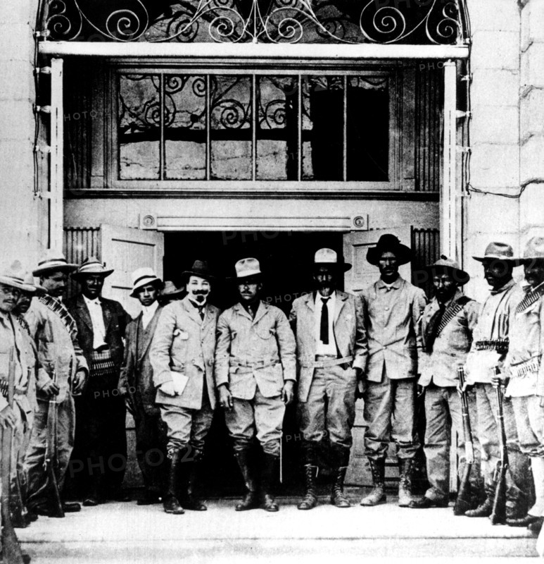 After the "Casa Gris", the customs of Ciudad Juarez become the maderist headquarters. This is where the peace treaties had been signed with Porfirio Diaz's emissaries