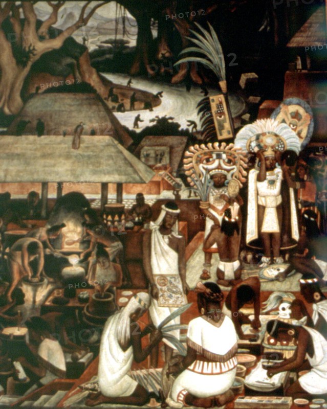 Rivera, Fresque du Palacio nacional