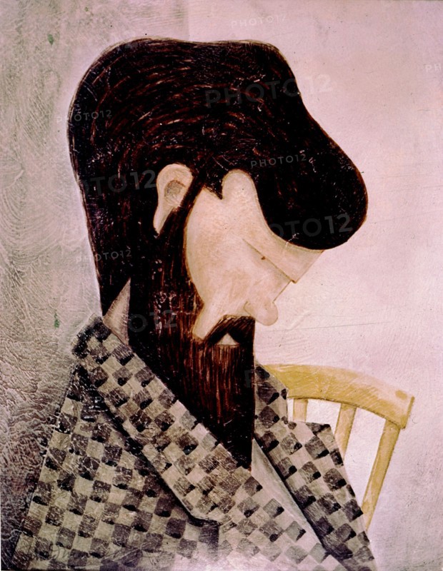 Portrait of D.H. Lawrence.