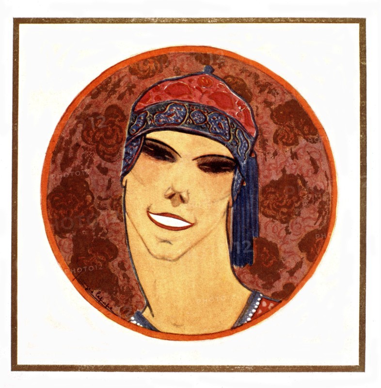 Georges Lepape, Portrait de Nijinsky
