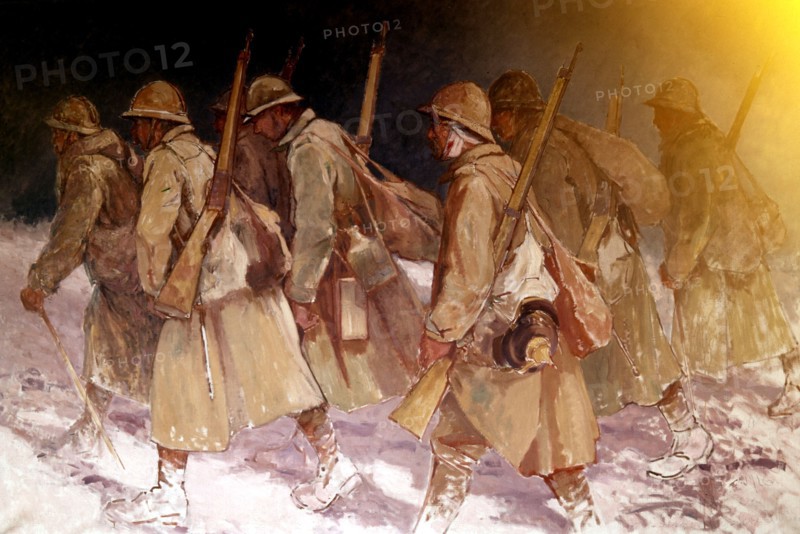 Broquet, Verdun, Return from patrol