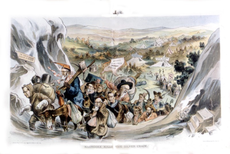 La ruée vers l'or au Klondike