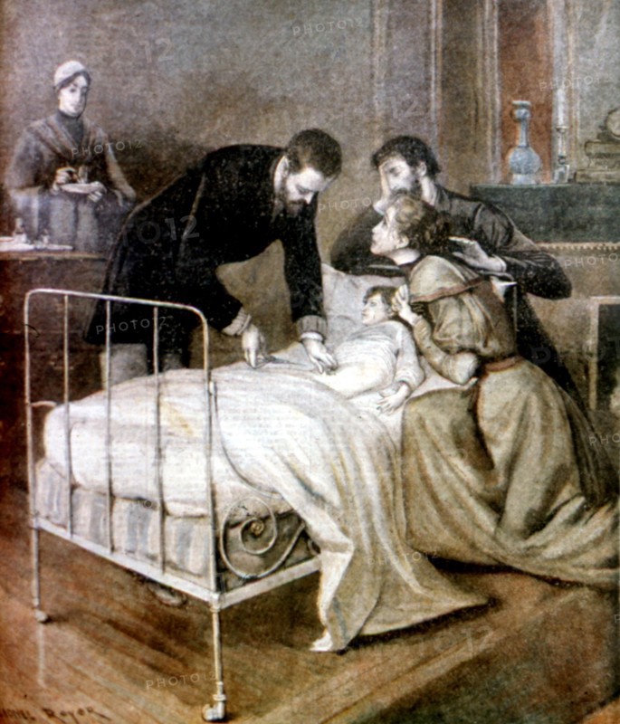 Le croup guéri par le docteur Roux