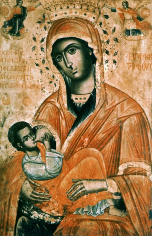 Makarios Galatis, Madonna with Child, 1784
