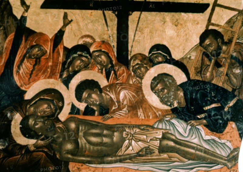 Emm. Lambardos, La résurrection du Christ
