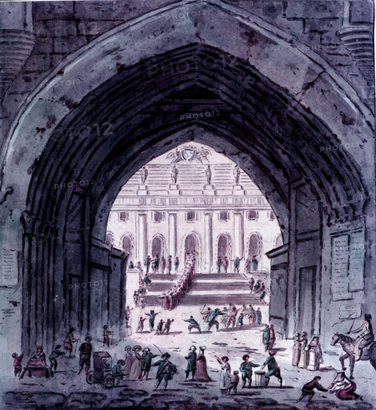 Lallemand, L'ancienne porte du palais de justice de Paris