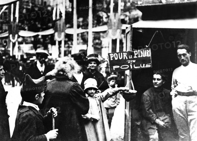 Stall for the 'Pinards des Poilus'