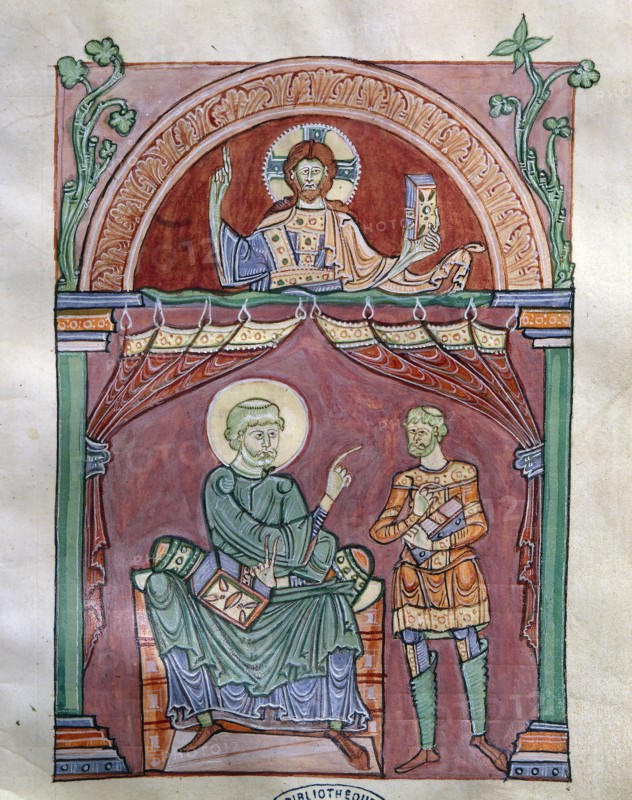 Saint Augustin se dispute avec Félicianus