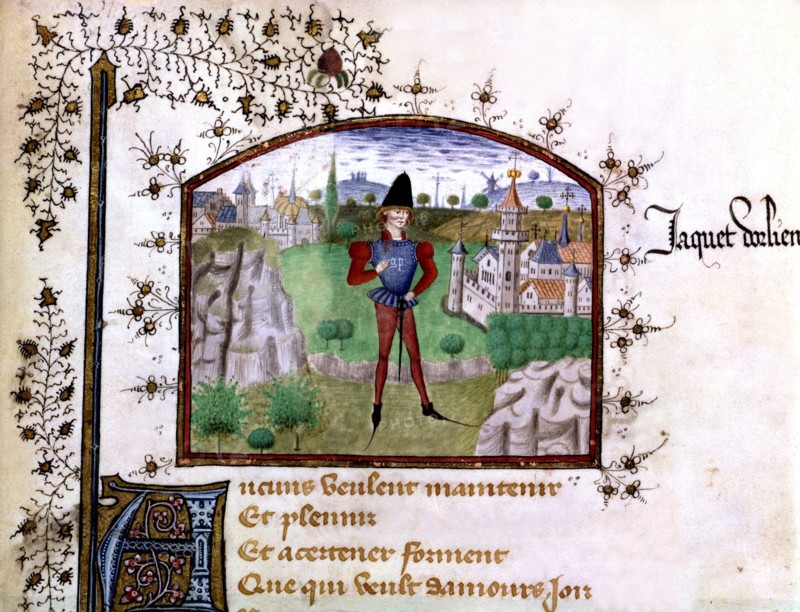 Poème composé par Jean Sénéchal, chevalier chambellan du roi Charles VI
