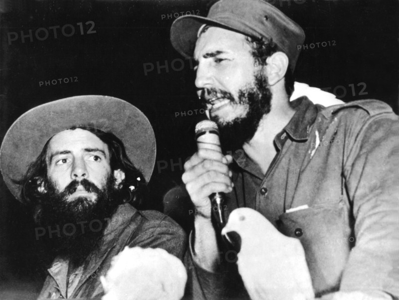 Fidel Castro and Camilo Cienfuegos after the seizure of power