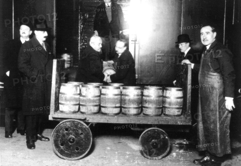 Accroissement de l'encaisse or de la Banque de France, 1920