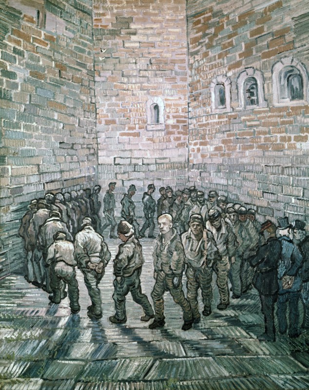 Van Gogh, La ronde des prisonniers