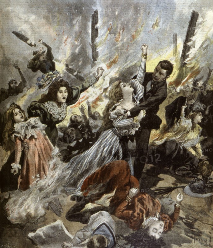 Fire at the 'Bazar de la Charité' department store