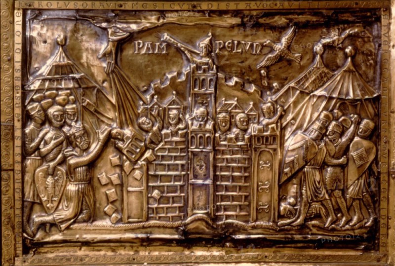Aachen Treasure. The Charlemagne reliquary