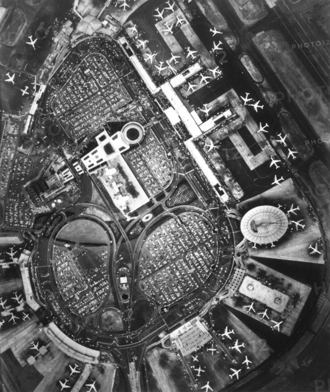 New York. Aerial view from Kennedy Airport
