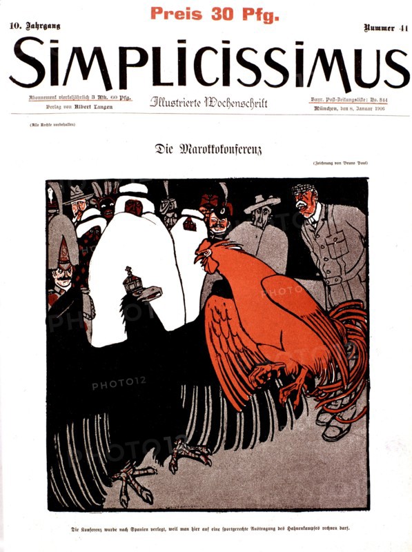 Crisis between France and Germany in front of the great powers (1905)