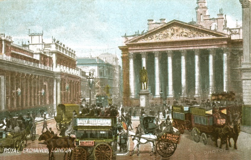 Londres. Le Royal Exchange