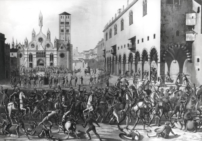 L'expulsion des Bonacolsi par les Gonzague