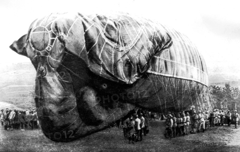 France. New type of observation balloon