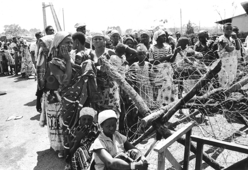 UN refugees camp in Elisabethville - Congo - 1961