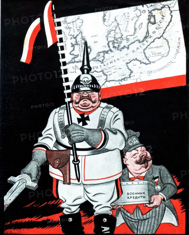 Yefimov, How the German impérialists allemands see the redivision of Europe after the war