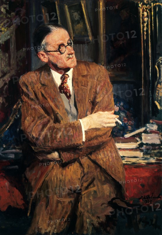 Jacques-Émile Blanche, Portrait by James Joyce