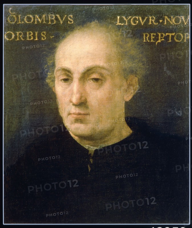 Anonymous, Portrait of Christopher Columbus