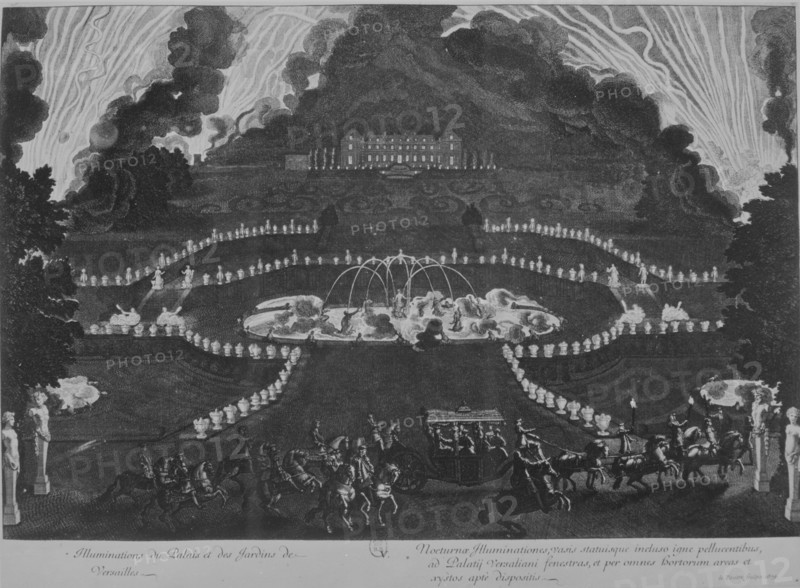 Illuminations au château de Versailles